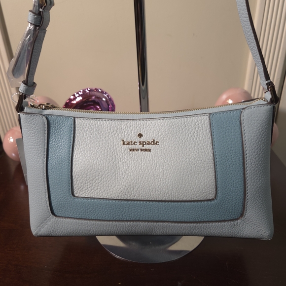 kate spade Handbags - NWT Kate Spade Blue Lena Shoulder Bag